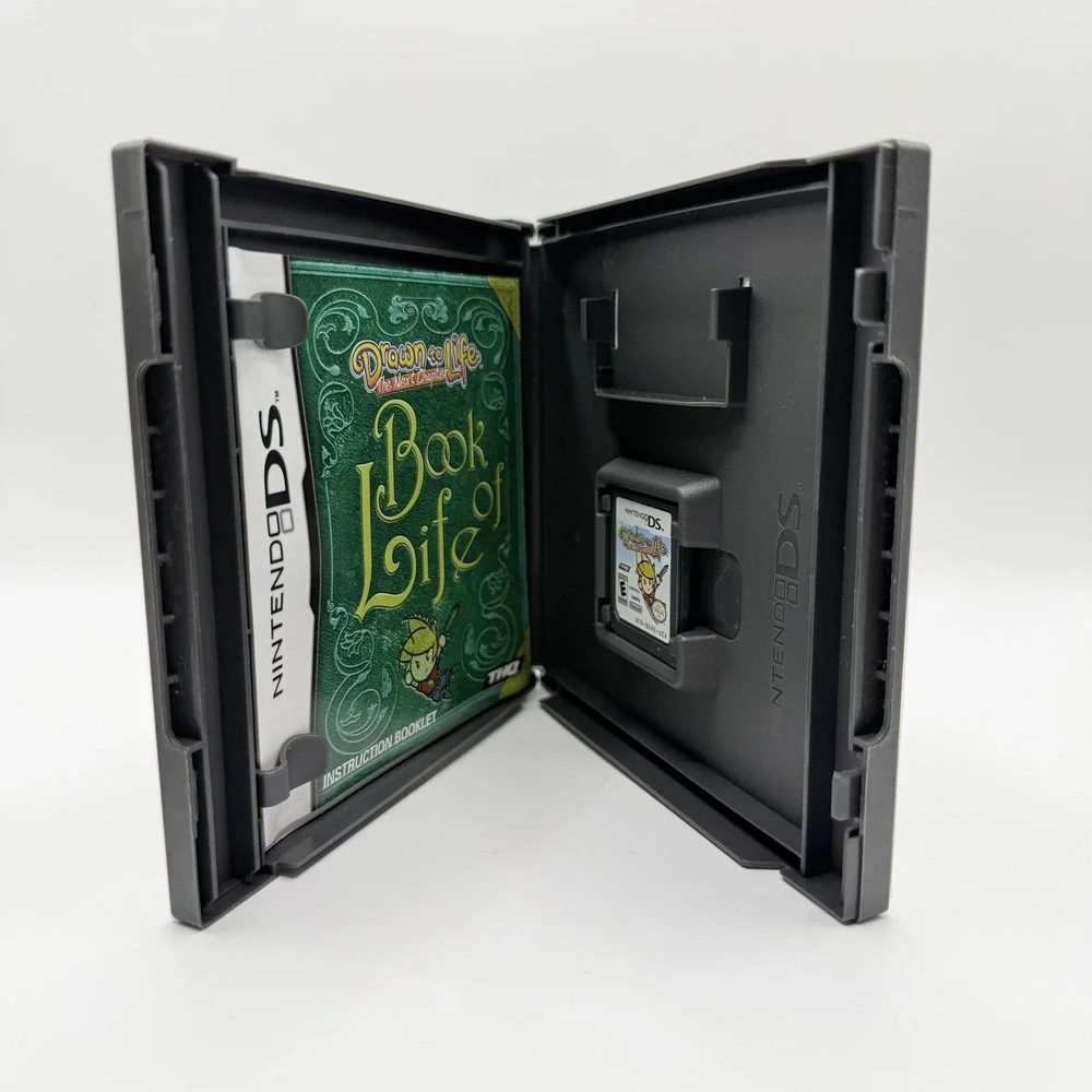 Drawn To Life: The Next Chapter Nintendo DS Game E THQ NTSC-U/C Case Manual